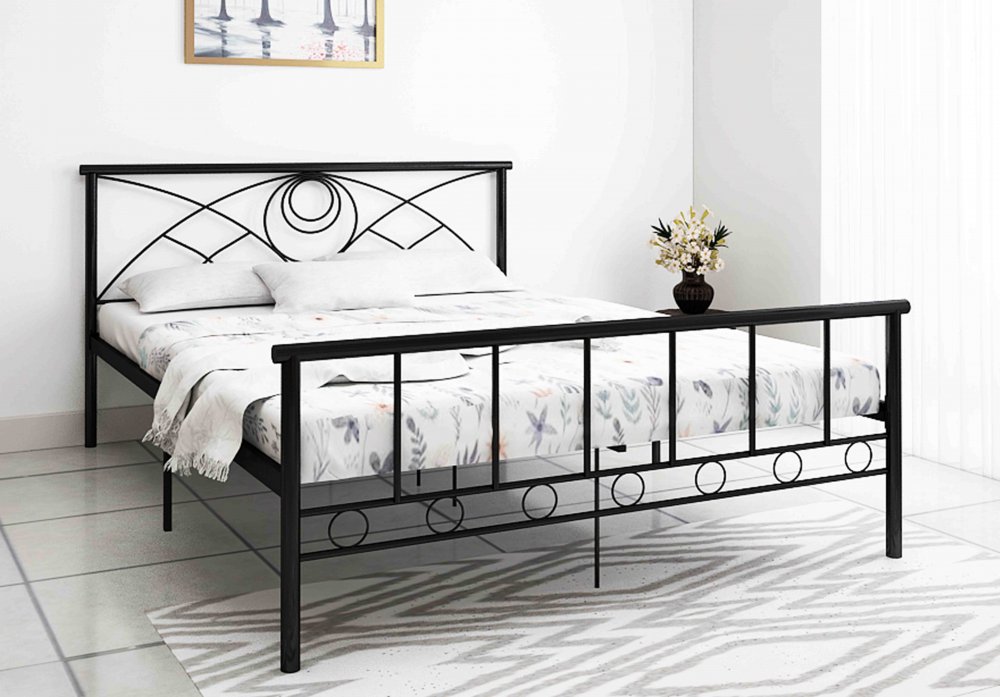 MM Furniture - Latest update - Metal Double Bed Bangalore