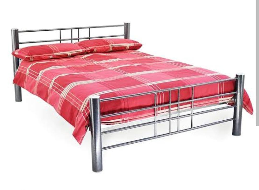 MM Furniture - Service - Metal Double Bed Without Storage