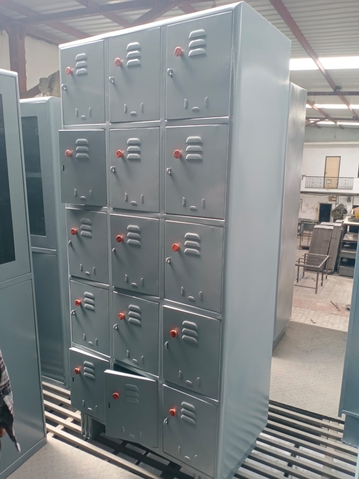 MM Furniture - Multi-Compartment Steel Storage Locker.